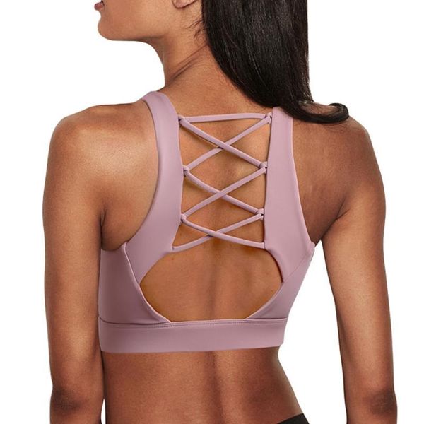 

женская hollow назад полная поддержка кожи fit сжатия запуск бюстгальтер, White;black