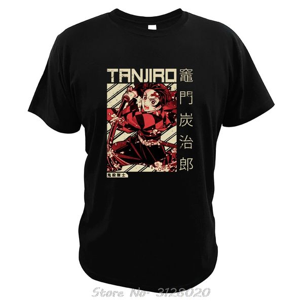

sport kamado tanjirou t shirt men cotton digital print retro tee demon slayer kimetsu no yaiba tshirt