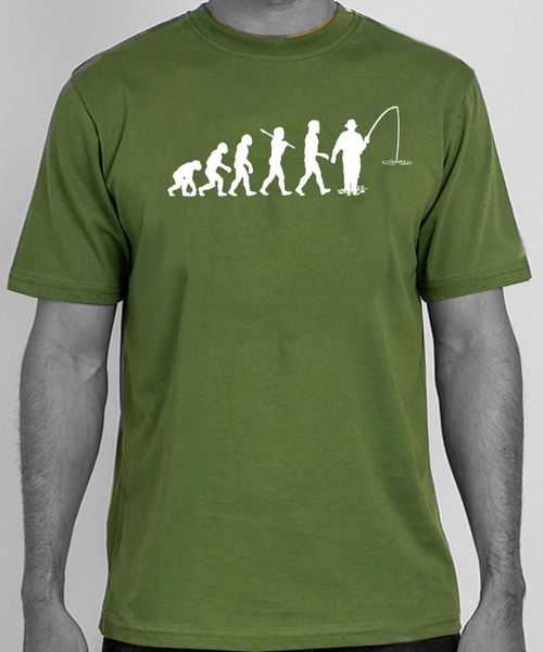 

new brand sale 100 % evolution of man. fisher angling t-shirt funny shirts sport hooded sweatshirt hoodie