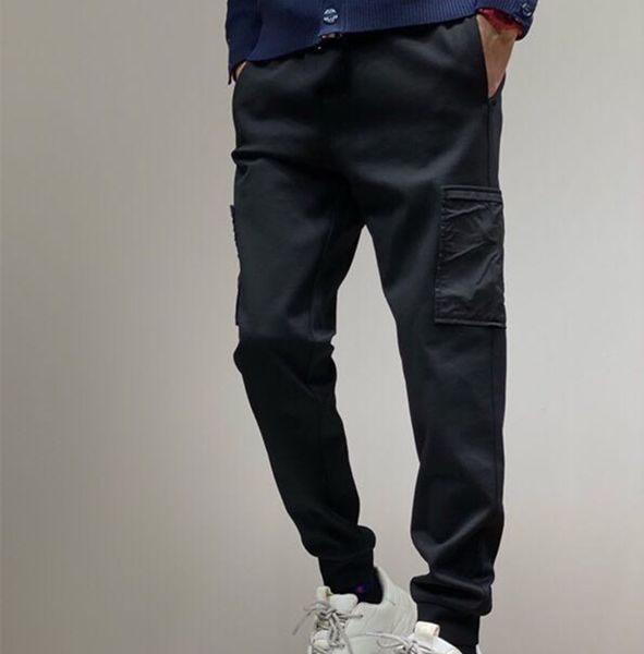 

2021 fashion mens spring sweatpants womens men cool running relaxed full length men cargo pants women travelling tracksuit, Black