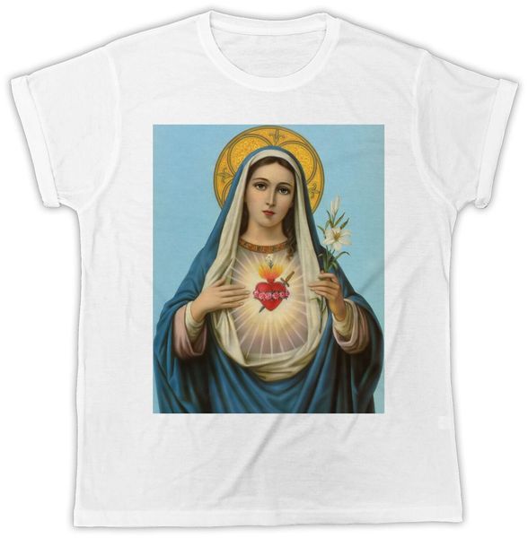 

sport virgin mary easter jesus ideal gift present retro cool 2019 new brand for man better crazy t shirts