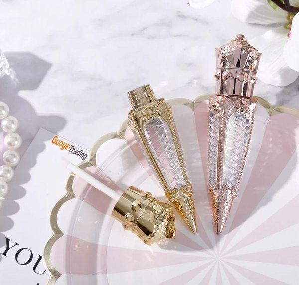

lip glaze bottle tapered laser carving lip tube lip gloss empty tube capacity 5ml elegant and beautiful cosmet jllcop lajiaoyard
