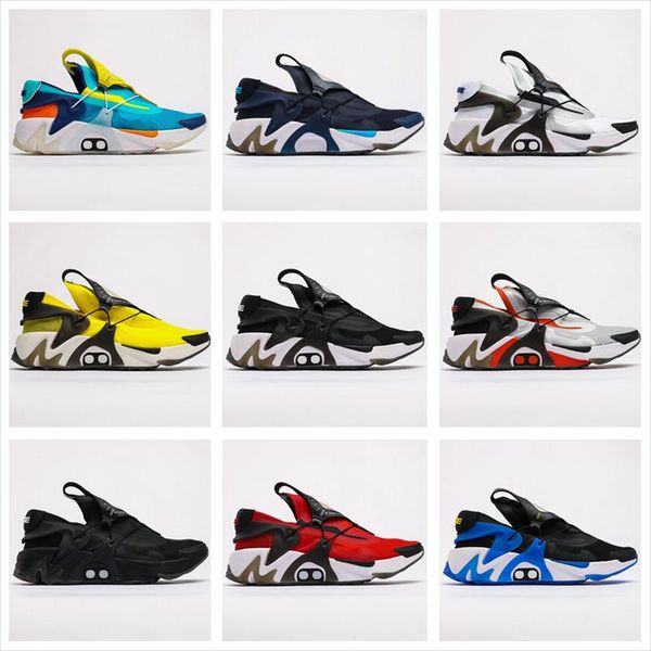 

new adapt huarache racer men sneakers running shoes white red black yellow huraches fashion trainers sports shoes mens casual shoes size 12