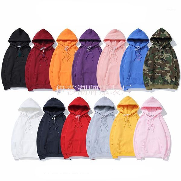 

street popular brand printed hoodie men and women couple clothes looped pile thin pure cotton japanese classic1, Black