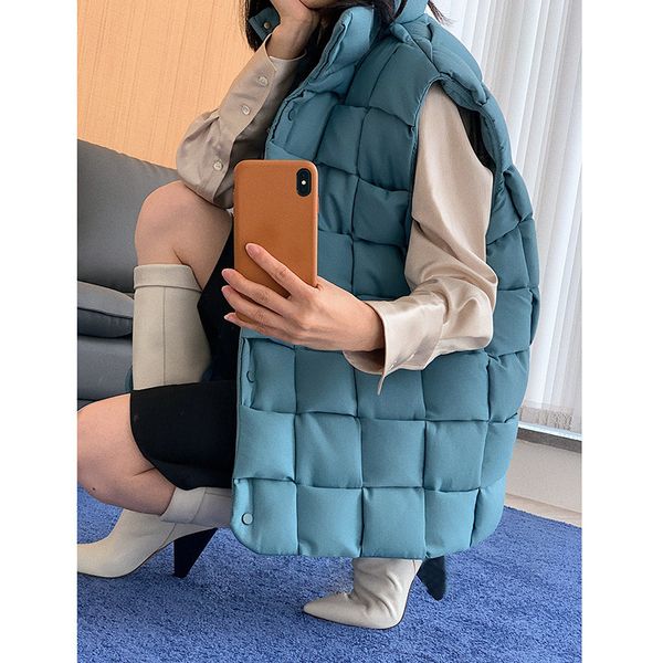 

new winter white duck down jacket women stand collar sleeveless vest down coat female thick warm long duck down parkas outerweary1103, Black;brown