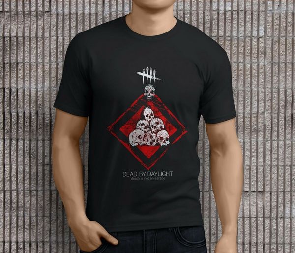 

new popular dead by daylight survival horror zombie men black t-shirts s-3xl round neck tee shirt sport hooded sweatshirt hoodie