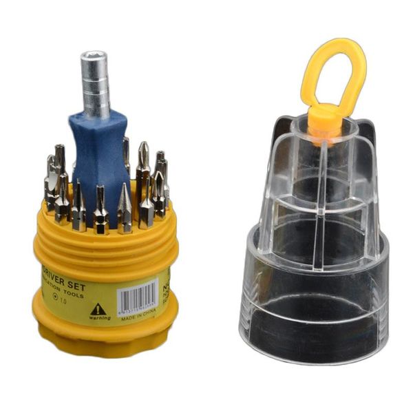 

16 in 1 tower model screwdriver set torx screwdriver bits for cell phone watch lapscrew driver hand maintenance tool