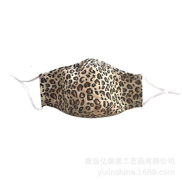 

2021 new designer masks can be placed pm2.5 filter, reusable, washable leopard print, cotton mask, fashion mask 1 n3n4e, Black
