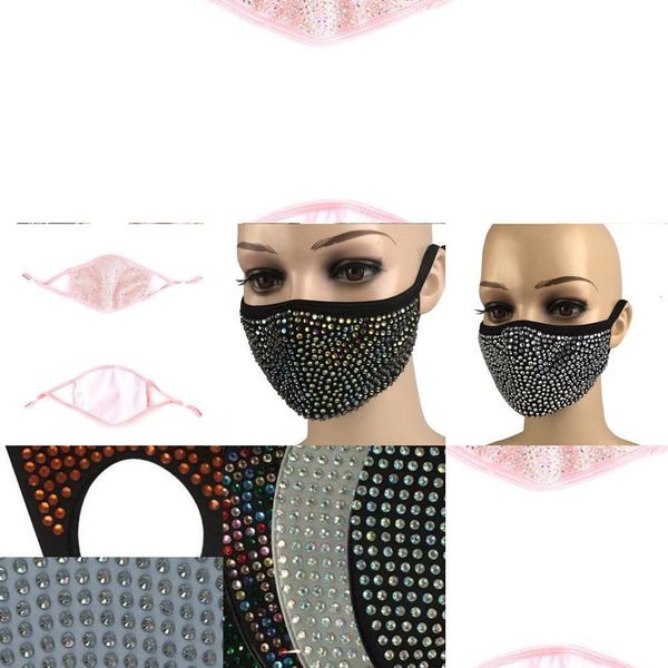 

fashion bling factorymwekmask pm2.5 protective diamond dustproof mouth masks washable reusable gh1i xq1p1
