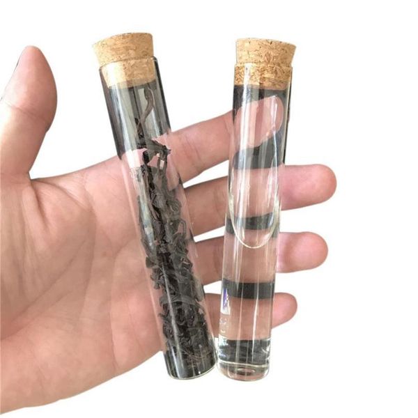 

22*120mm 30ml empty transparent clear bottles with cork ser glass vials jars storage bottles test tube jars 5 bbydmn