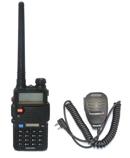 

walkie talkie baofeng uv-5r uu 136-174/400- 520mhz dual-band talkies+brand mic