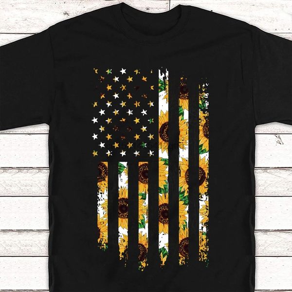

sunflower american flag 4th of july hoodie designers t shirts sweatshirt