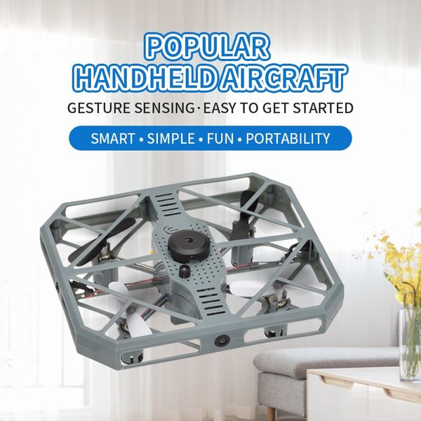 

remote control gesture induction suspension smart drone 2.4g interactive four-axis aircraft for kids creative toys gift