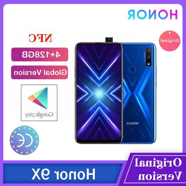 

honor 9x original 4gb 128gb nfc smartphone dual caemra 48mp triple 6.59 fullview display android 9 4000mah ota google play