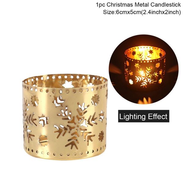 

lron hollow подсвечник с рождеством декор для home 2020 рождественский стол украшения xmas навидад подарки happy new year 2021 bbytdb