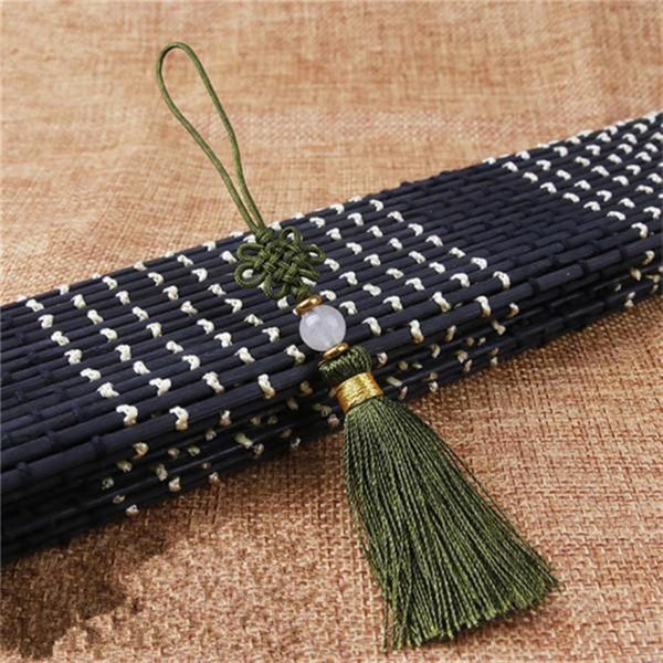 

5pcs chinese knots beads tassel fringe pendant diy craft material party tassel trim curtains decor accessories tassels ribbon h wmtlfv