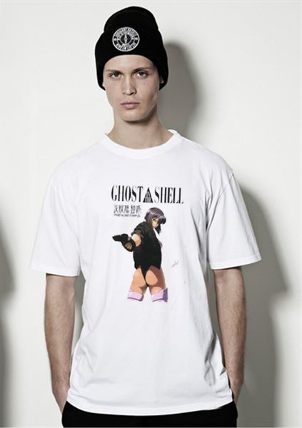 

print mens summer new 1ghost in the shell japanimation t shirt item design tee shirt tee shirt sport hooded sweatshirt hoodie