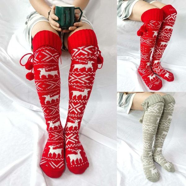 

christmas women fashion ladies cotton middle tube stockings calf socks new design comfortable calcetines christmas gift, Black;white