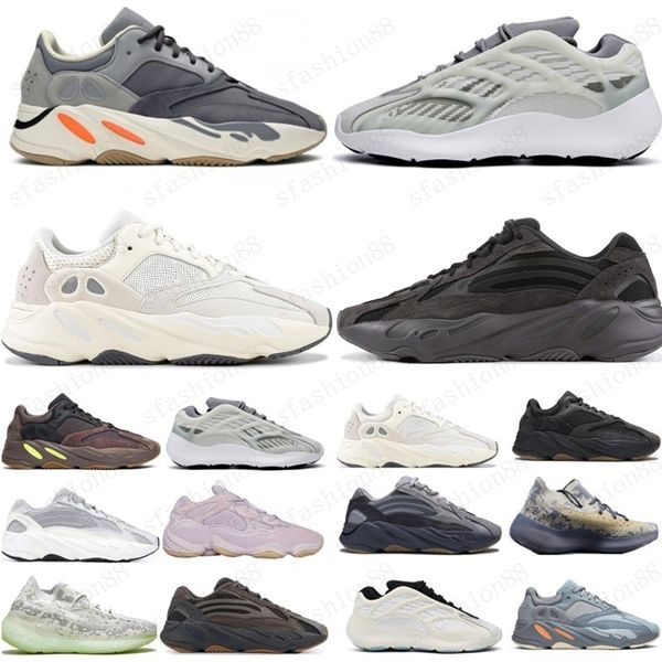 

2021 inertia 700 wave runner mens women designer sneakers new hospital blue 700 v2 magnet tephra kanye west sport shoes