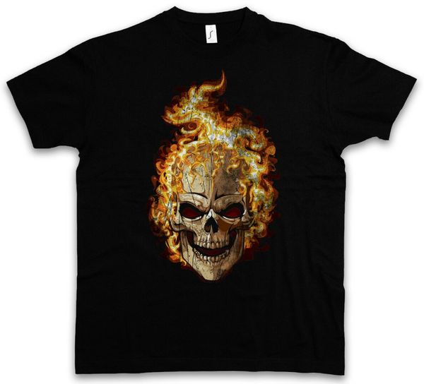 

burning skull ii brennender schadel dead totenschadel totenkopf tattoo fashion brand 's street wear sport sweatshirt hoodie t shirt