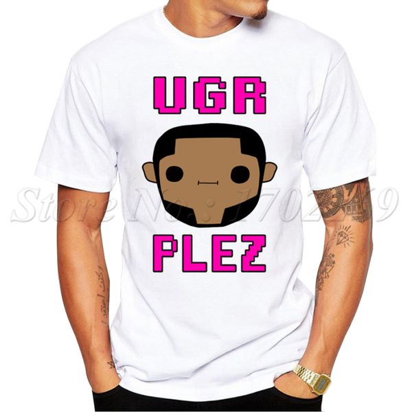 

сгр plez design 2019 новые мужчины футболку летняя мода мультфильм печатных футболки с коротким рукавом hipster tops спорта с капюшоном hood
