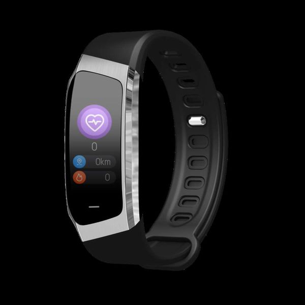 

e18 wristband for men women, intelligent waterproof sports watch, with heart rate and blood prsure co