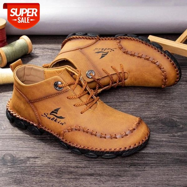 

men male man plus size ankle boots autumn warm flats winter shoe mens vintage pu zapatos de hombres personlizar zapatos m1013 #6c29