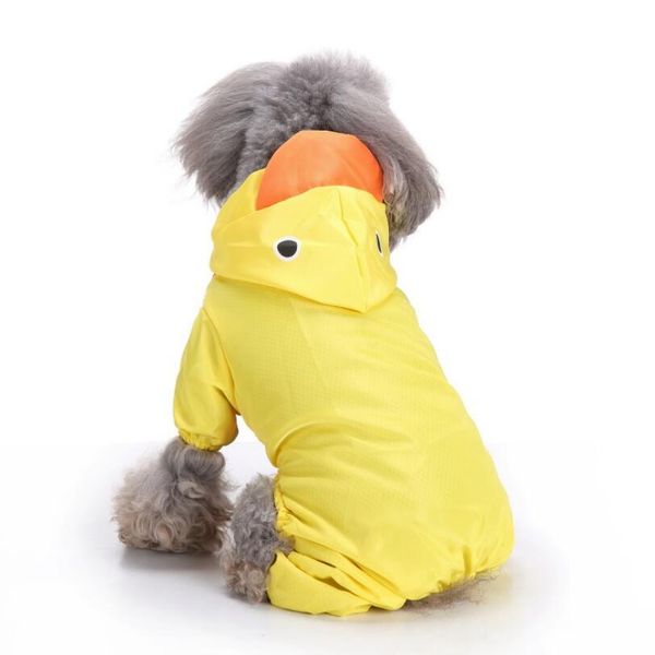 

hooded slicker,waterproof cute jacket clothes dog rain poncho raincoat small medium to large dogs for golden retriever, samoyed