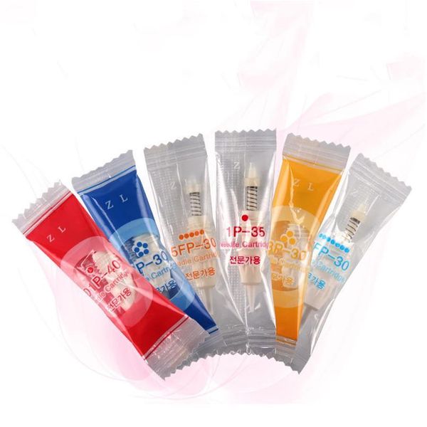 

10pcs 1r/d1r/3r/5r/5f/7f disposable tattoo permanent makeup needle tips for eyebrow lip cartridge needle apply to ch qylqwr
