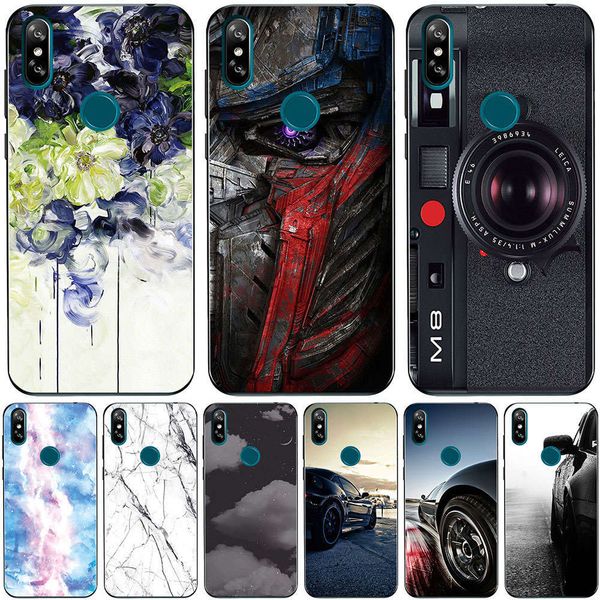 

qadoogee y6 y7 y8 y8c y9 plus mobile phone cover, cartoon ink jet cover and color shell coverlk
