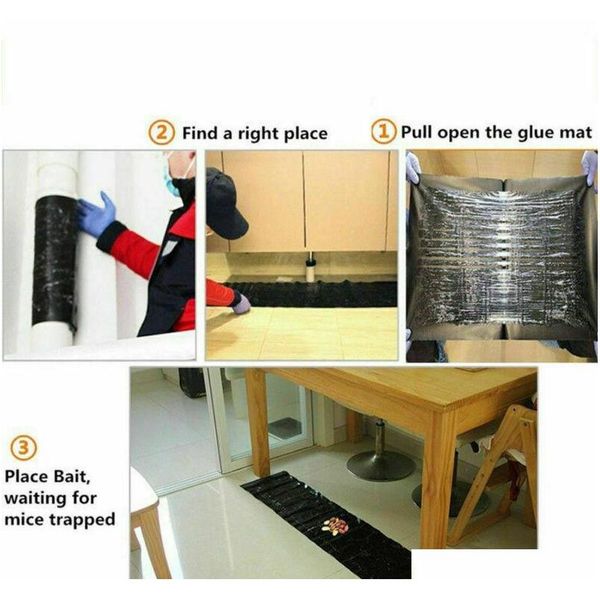 

large size super catcher glue traps super sticky rat mice mouse rodent snake bugs glue traps board qylwef wphome