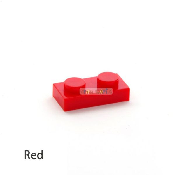 

240pcs diy building blocks thin figures bricks 1x2dots 12color educational creative size compatible with lego toys for children bbywmn