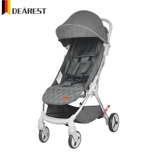 

strollers# dearest furture baby stroller can sit or lie lightweight folding children's kids cart model portable simple walking bu