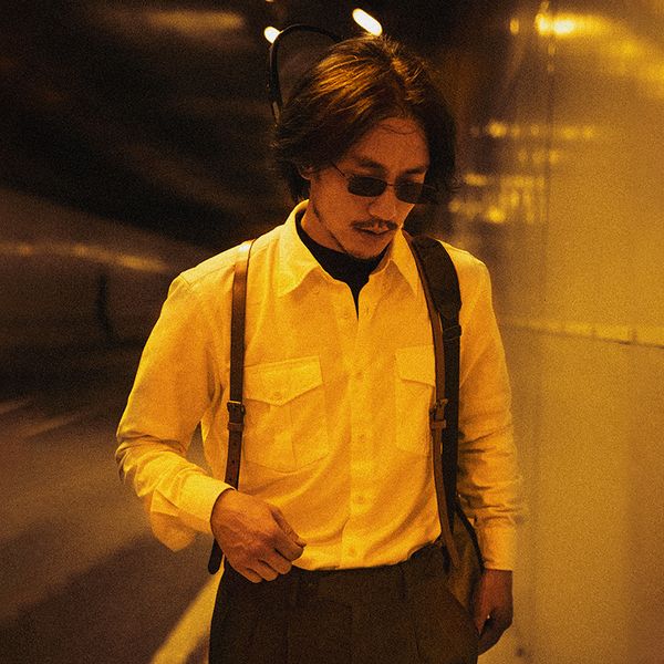 

soarin british white cotton men's high sense business dress slim long sleeve suit shirt