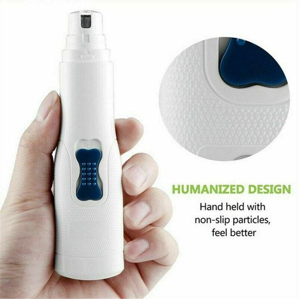 

manufacturers direct sales electric pet nail grinder safe claw grooming trimmer dog cat paws clipper tools