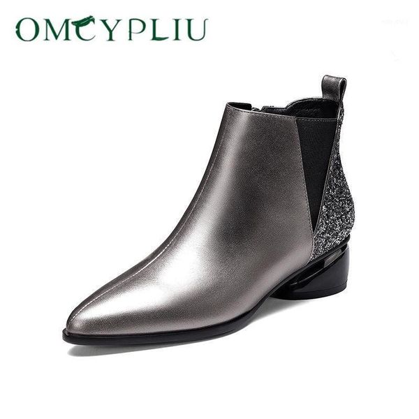 

women boots 2021 winter design plus size 42 pu high heels women boot ladies shoe ankle boot female shoe botas mujer1, Black
