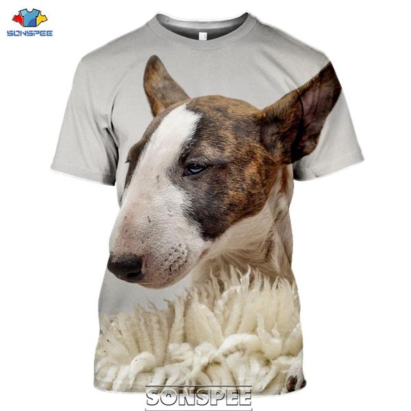 

bull terrier dog 3d print shirts humor hentai humor men clothing