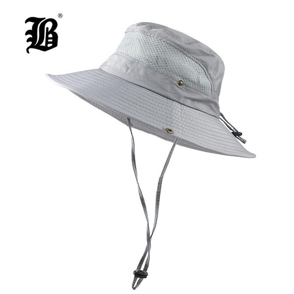 

flb] вс hat bucket лето мужчины женщины рыбалка boonie hat вс длинные большой широкий брим боб походные открытый шапки для мужчин f329 jllv, Black;white
