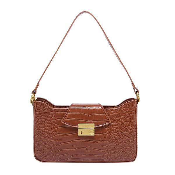 

new alligator underarm bag fashion shoulder bag women's