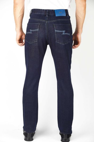 

джинсы коровьей хлопок мужчин 2020 новый зимний толстый бизнес вышивка warmcomfortable высокого качества прямо англия, Blue