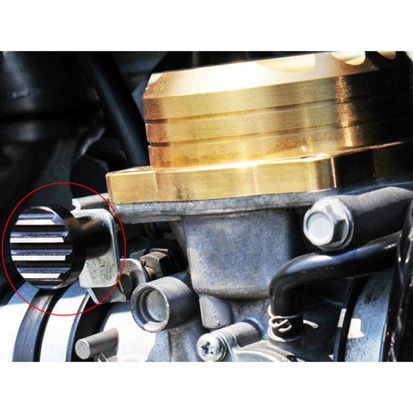 

motorcycle fluted carburetor choke knob fit for triumph scrambler