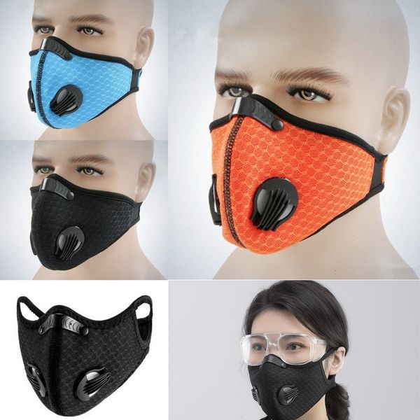 

5 dhl 1pcs shipcycle cap 2 10 safe anti dust breathable k face mask 3 layer 95% filt0tcz