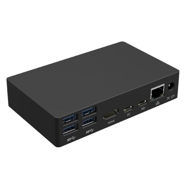 

sdb1 type-c pd dc12v rj45 gigabit network hdmi 4k расширения для док-станции / сша