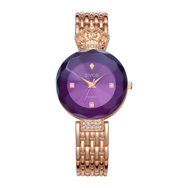 

Elegant Crown Watches for Women Rose Gold Gold Silver 3 Colors Fashion Quartz Wrist Watch Clock Women Girls Lovers Watch Band