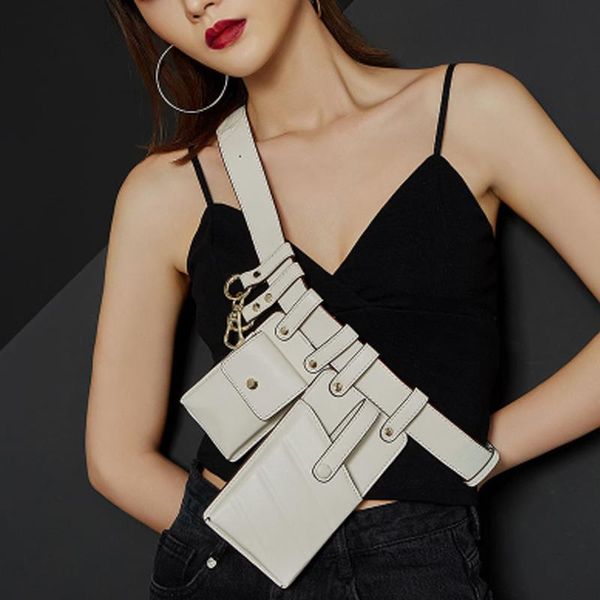 

fashion new women waist pack female belt bag brand design women envelope bags for ladies girls phone pouch fanny pack chest bags