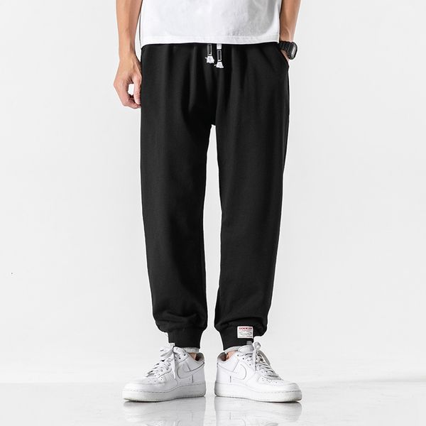 

2021 new classic spring black autumn green fashionable runners sweatpants male sweat pants faz1