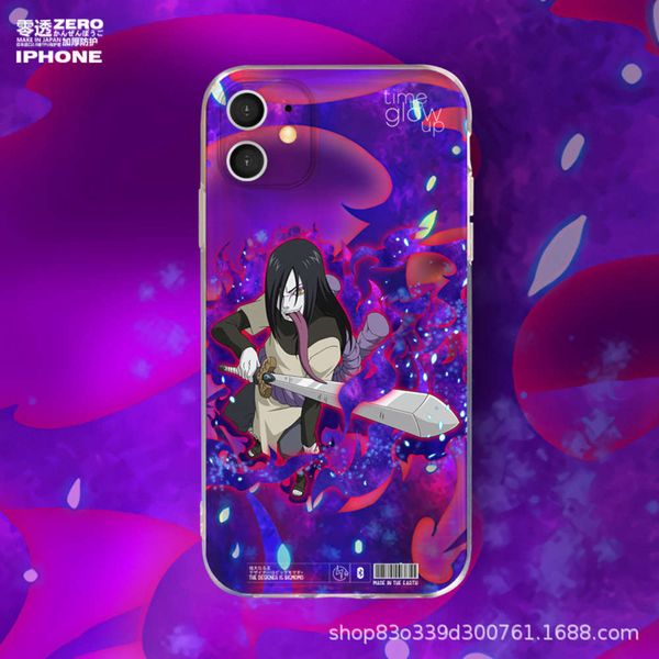 

bgrfnaruto banner snake pill card animation mobile phone case is suitable for huawei oppo vivo laser flashswza