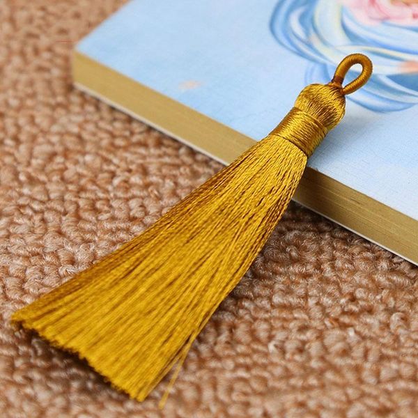 

5pcs lot 23 colors 8cm mixed cotton silk tassel brush for earrings charm pendant satin tassels for diy jewelry making materials h bbyyau