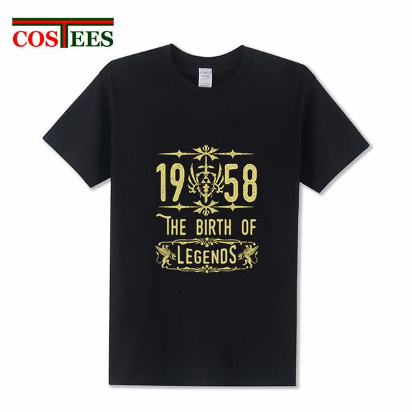 

vintage 1958 the birth of legends grandpa dad 60th birthday gift homme father's day 50's 60's retro hooded sweatshirt hoodie