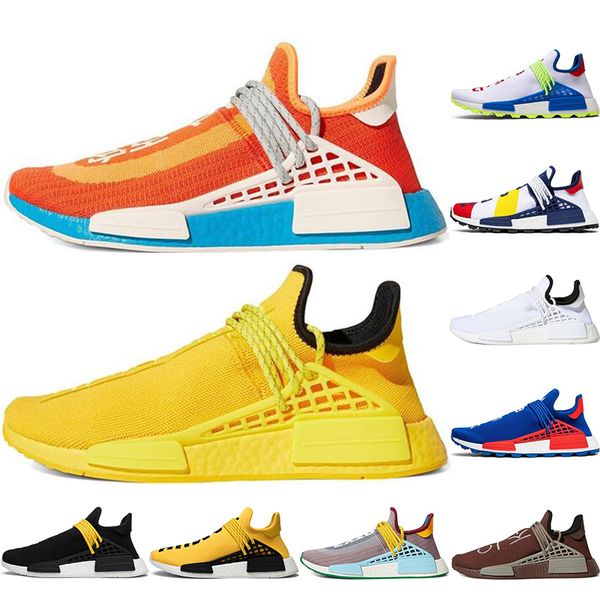 

со свободными носки новой человеческой расы кроссовки pharrell williams яркий желтый extra eye шоколадный nerd черный outdoot спортивные кро